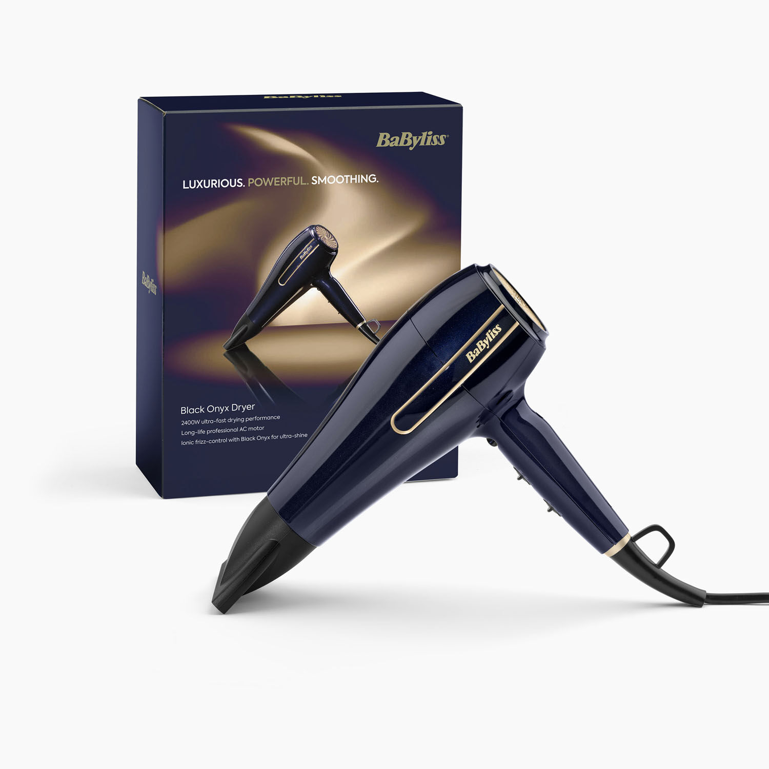 Black Onyx Dryer and packaging